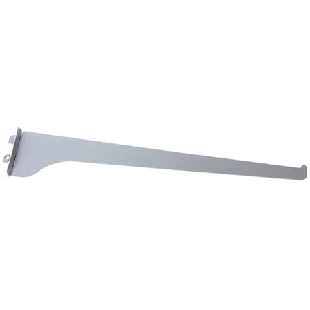 Knape & Vogt 180 Series 16 In. Titanium Steel Regular-Duty Single-Slot Shelf Bracket 180 TI 16